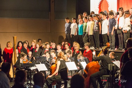 Concert de poche au gymnase Lespiat à Melun, juin 2012