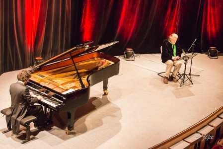 Lonsdale raconte Chopin, à l'amphithéâtre de la Reine Blanche, Melun, janvier 2014